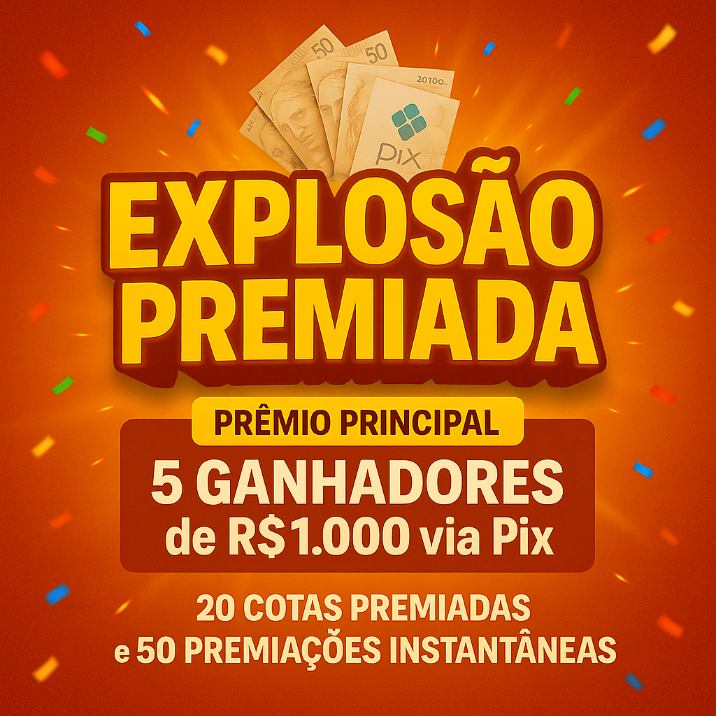 EXPLOSÃO DE PRÊMIOS